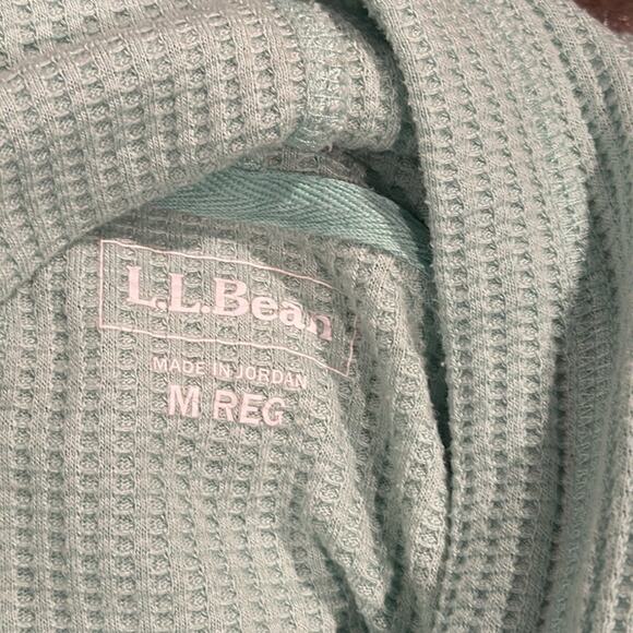 L.L. BEAN Hooded Knit Sweater sz M - Picture 5 of 5